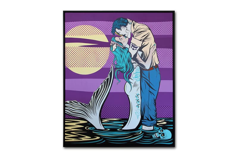 D*Face Painting Over the Cracks Exhibition Corey Helford Gallery CHG