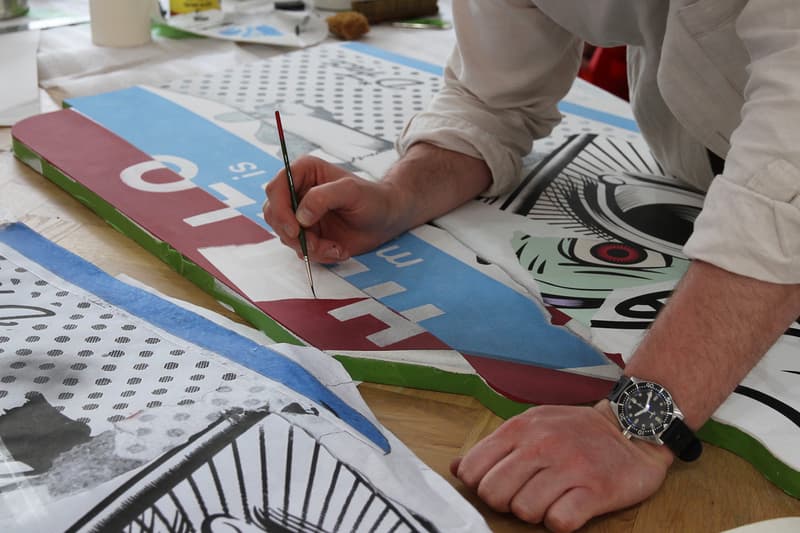 D*Face Painting Over the Cracks Exhibition Corey Helford Gallery CHG