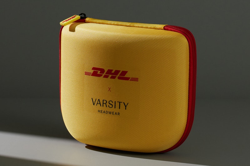 DHL International x Varsity Headwear Cap Hat Release Information Collaboration Vetements 