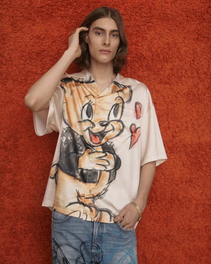 paris fashion week fall winter 2022 art fashion studio montreal rebel fashion brand clothing rabbit art artist fun bold