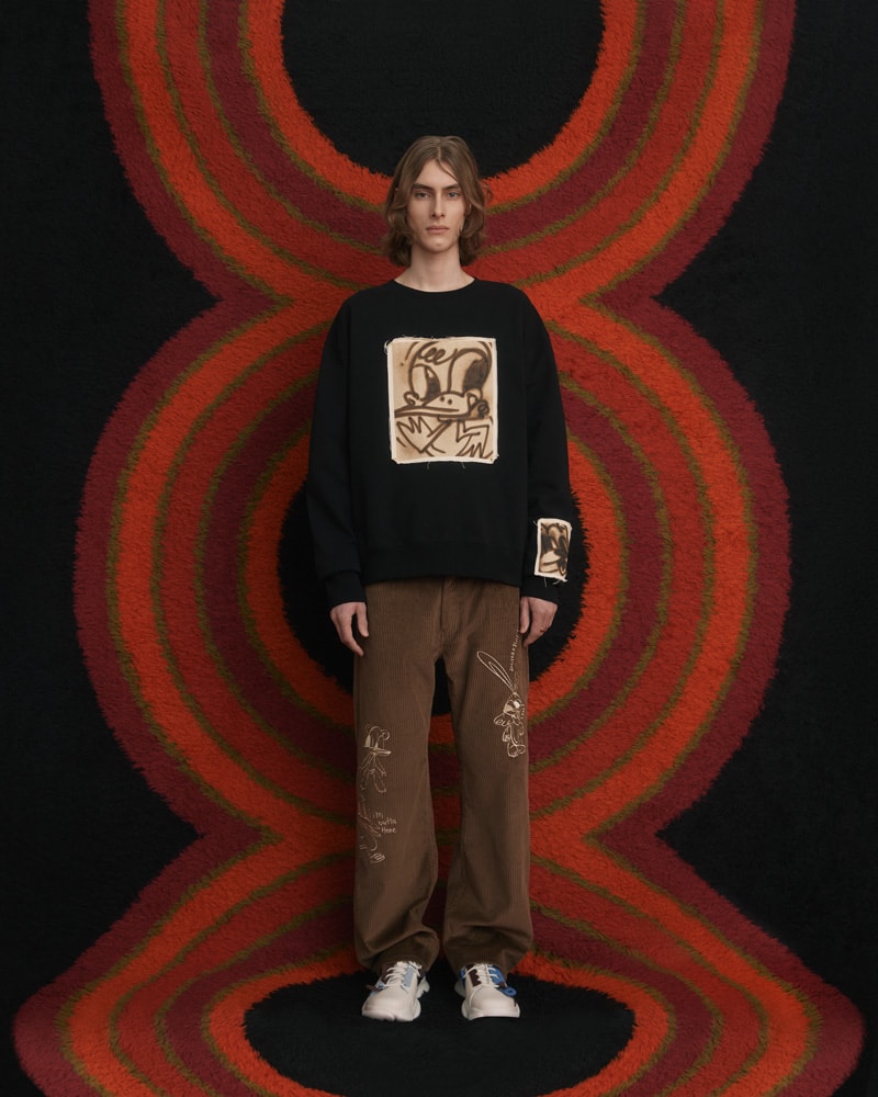 paris fashion week fall winter 2022 art fashion studio montreal rebel fashion brand clothing rabbit art artist fun bold