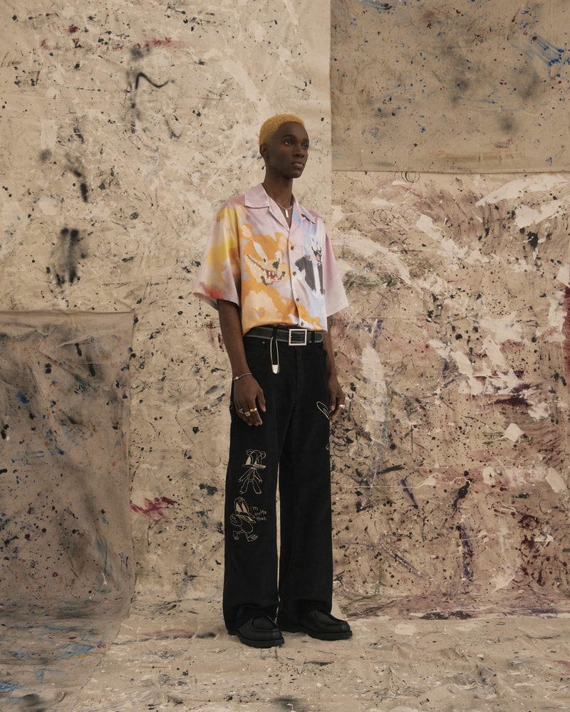paris fashion week fall winter 2022 art fashion studio montreal rebel fashion brand clothing rabbit art artist fun bold