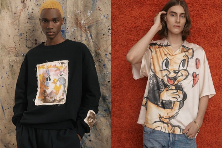DOMREBEL's FW22 Introduces Original Cartoons and Art