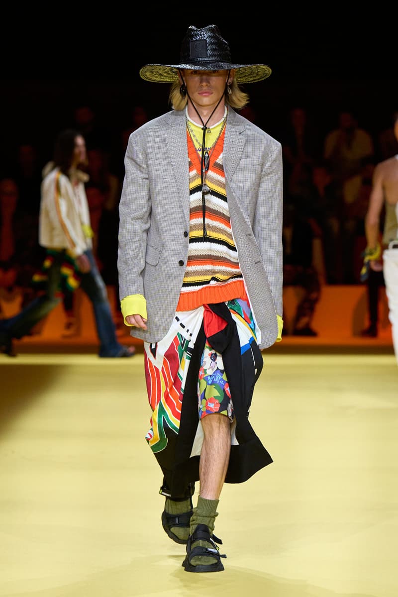 Dsquared2 New SS23 Collection Paid Tribute to Bob Marley