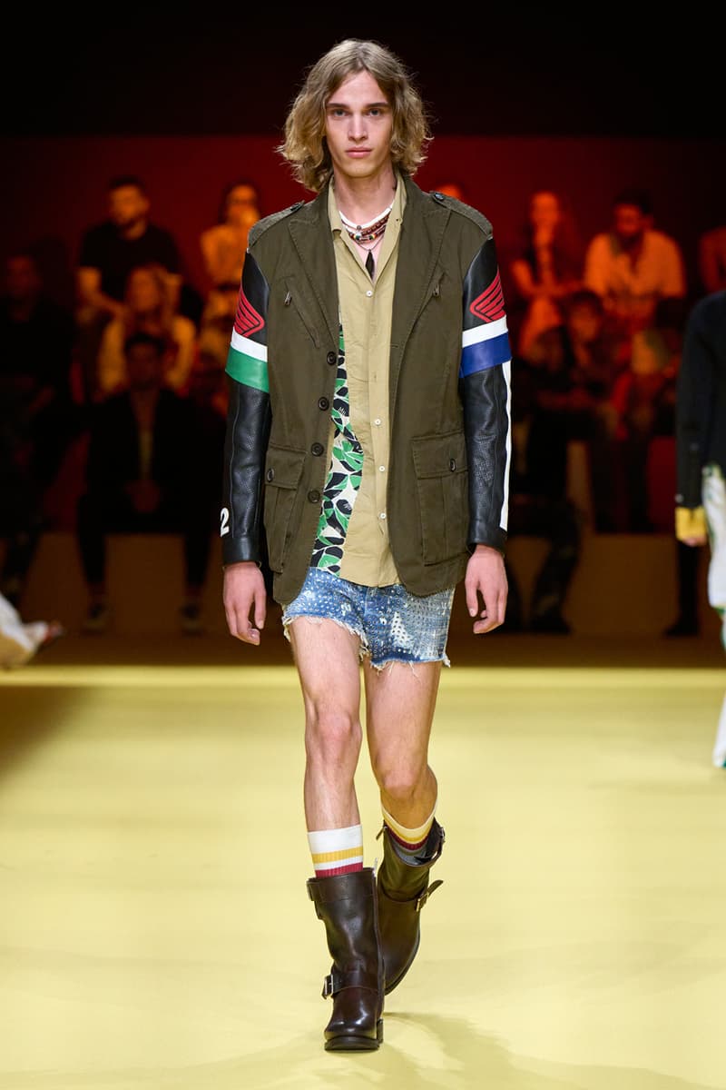 Dsquared2 New SS23 Collection Paid Tribute to Bob Marley