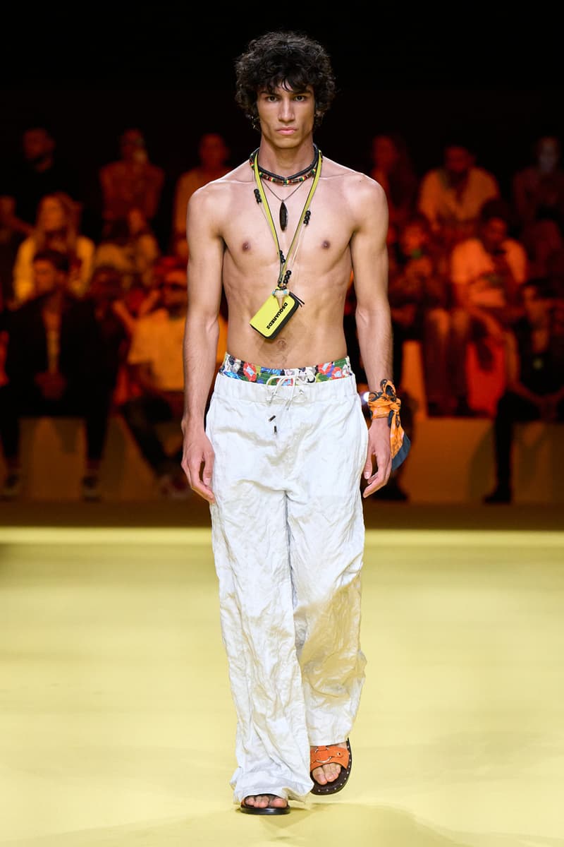 Dsquared2 New SS23 Collection Paid Tribute to Bob Marley