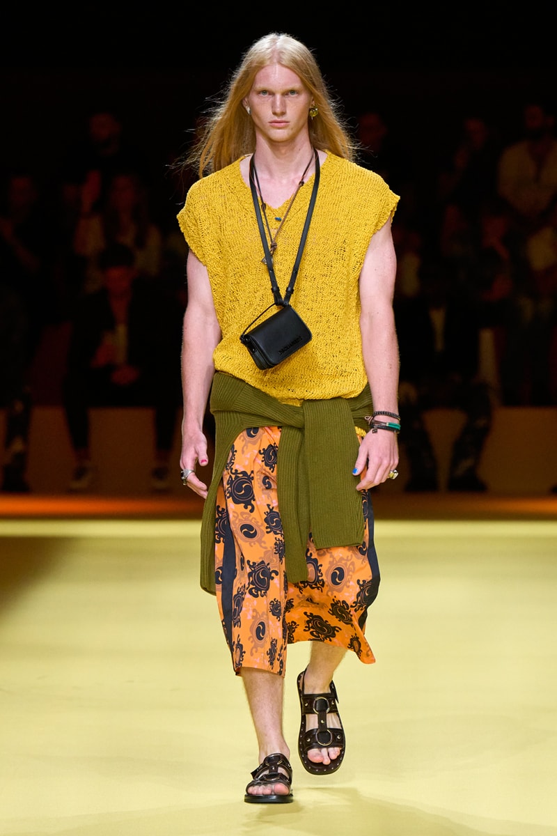 Dsquared2 New SS23 Collection Paid Tribute to Bob Marley