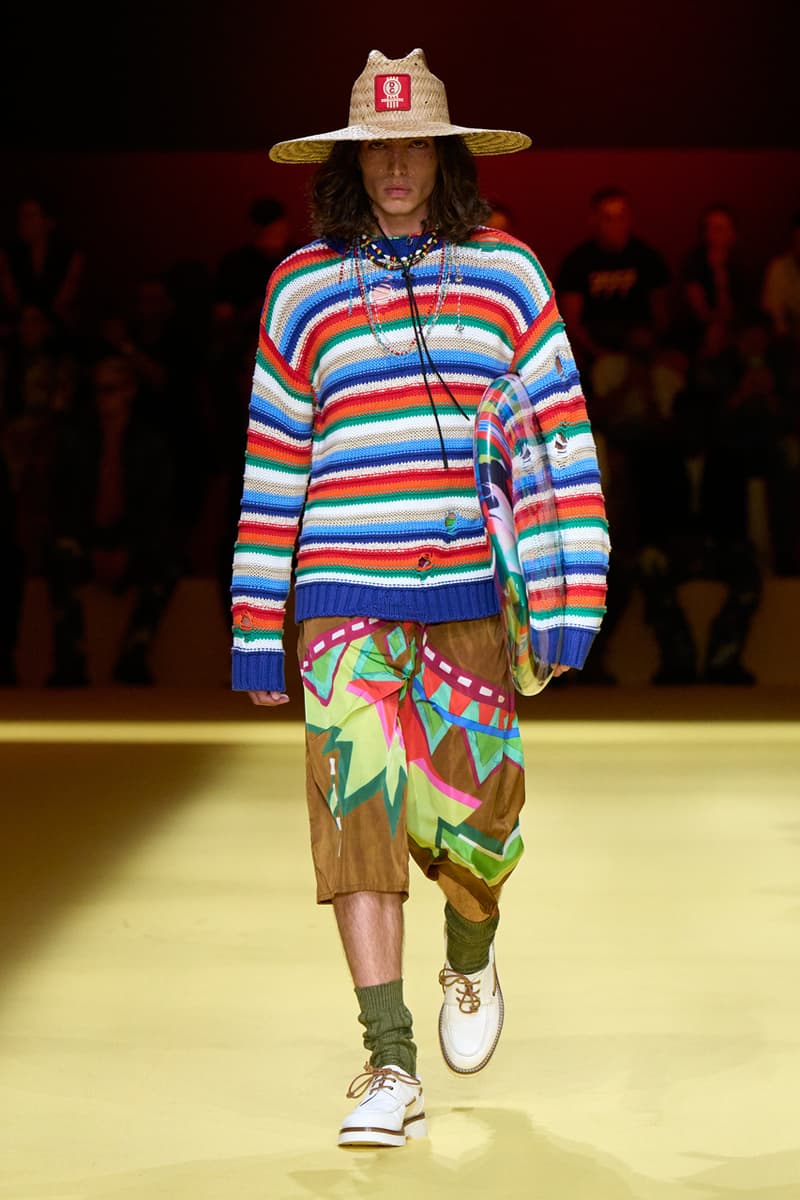 Dsquared2 New SS23 Collection Paid Tribute to Bob Marley