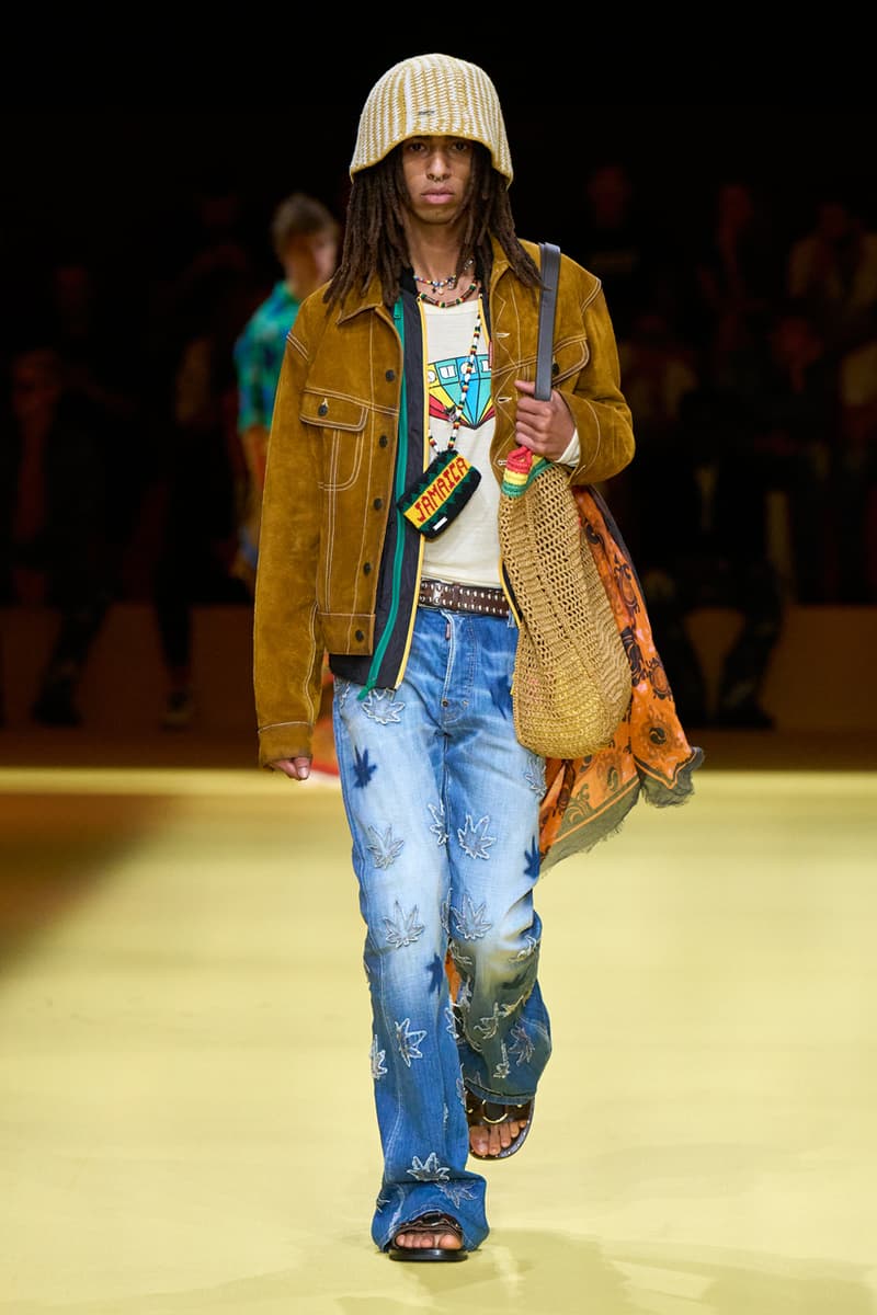 Dsquared2 New SS23 Collection Paid Tribute to Bob Marley