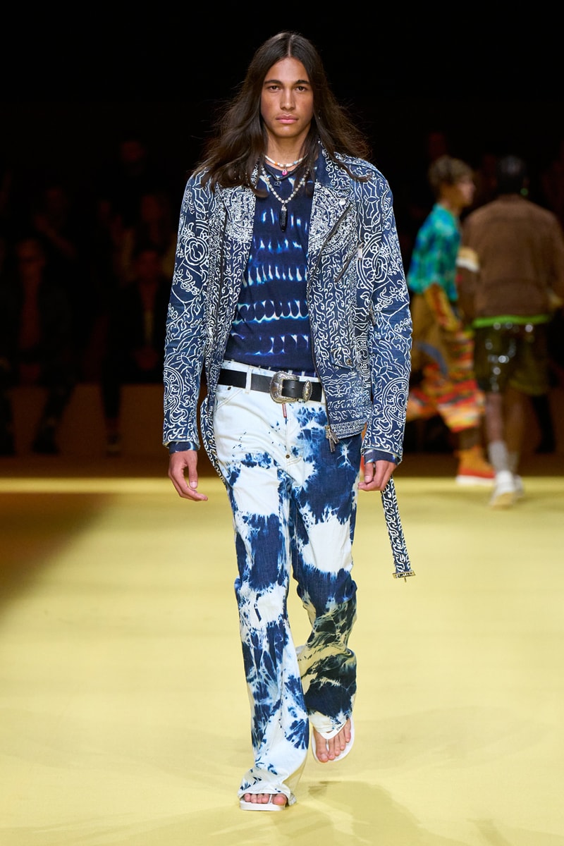Dsquared2 New SS23 Collection Paid Tribute to Bob Marley