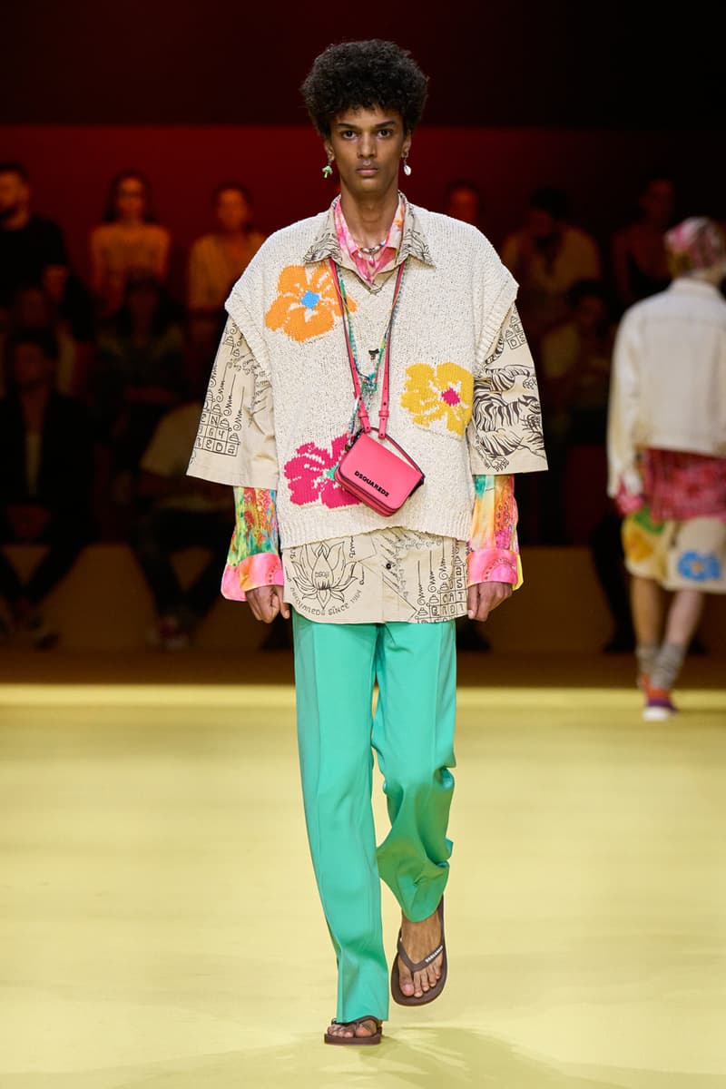 Dsquared2 New SS23 Collection Paid Tribute to Bob Marley