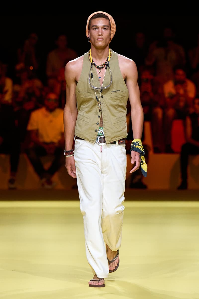 Dsquared2 New SS23 Collection Paid Tribute to Bob Marley