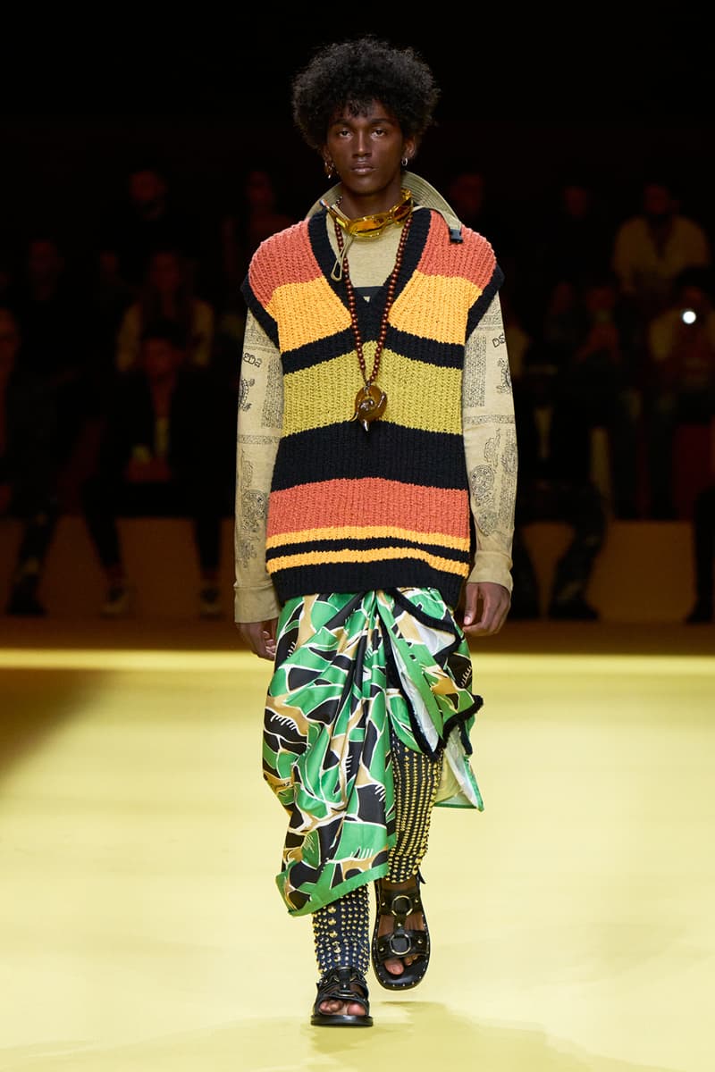 Dsquared2 New SS23 Collection Paid Tribute to Bob Marley