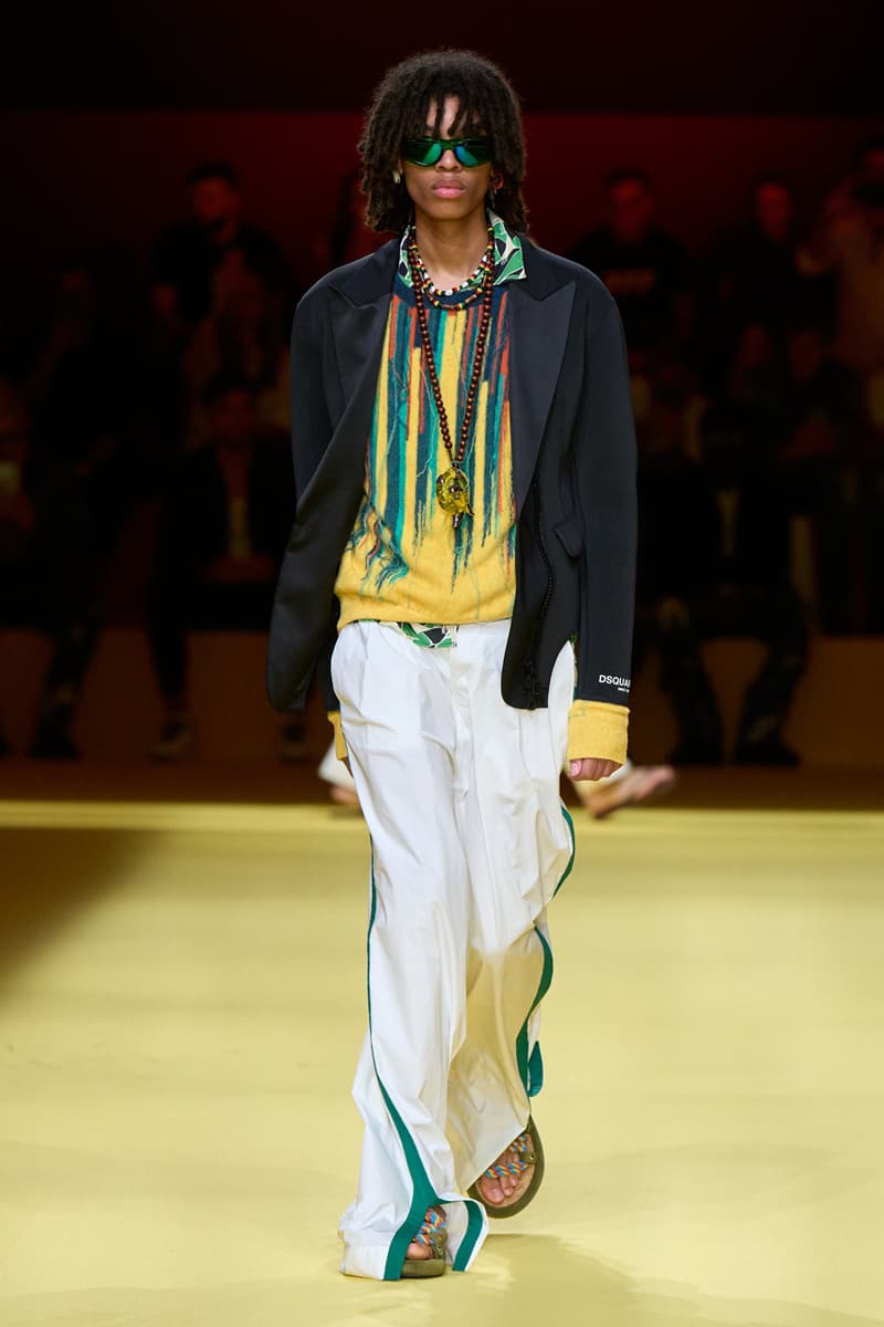 Dsquared2 New SS23 Collection Paid Tribute to Bob Marley