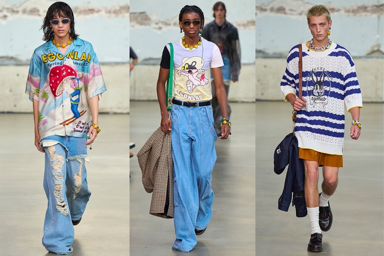 EGONlab. Brings Kitsch, Campy Cartoons to the Runway for SS23