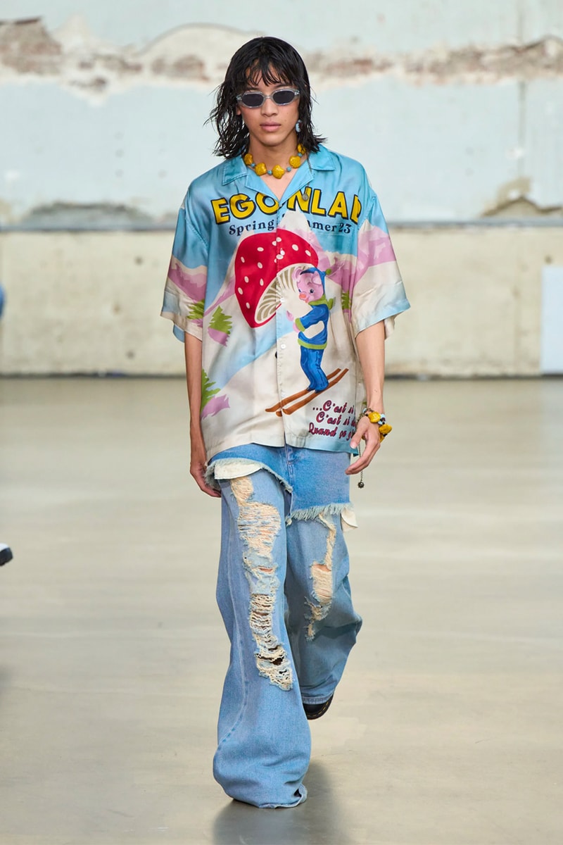 EGONlab. Spring Summer 2023 SS23 Paris Fashion Week Runway Show Kévin Nompeix Florentin Glémarec Review PFW Mens