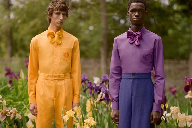 ERDEM's SS23 Men's Collection Pays Respect to Artist Cedric Morris' Benton End Refuge