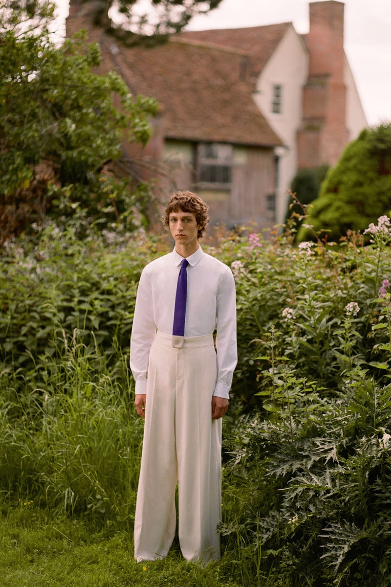 ERDEM's SS23 Men's Collection Pays Respect to Artist Cedric Morris' Benton End Refuge