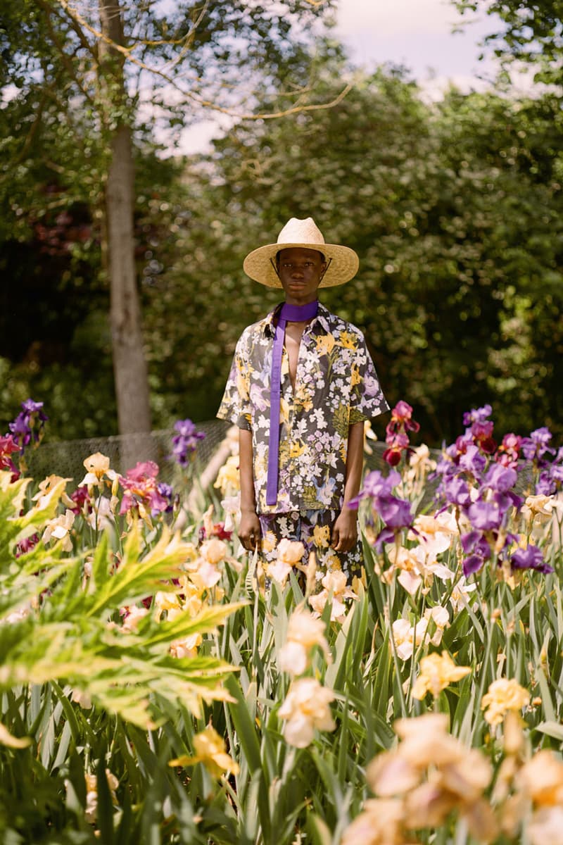 ERDEM's SS23 Men's Collection Pays Respect to Artist Cedric Morris' Benton End Refuge