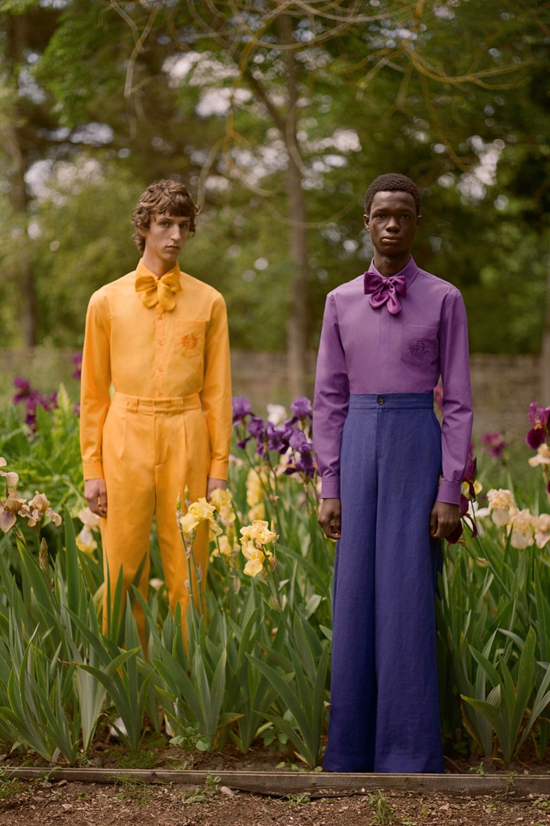 ERDEM's SS23 Men's Collection Pays Respect to Artist Cedric Morris' Benton End Refuge
