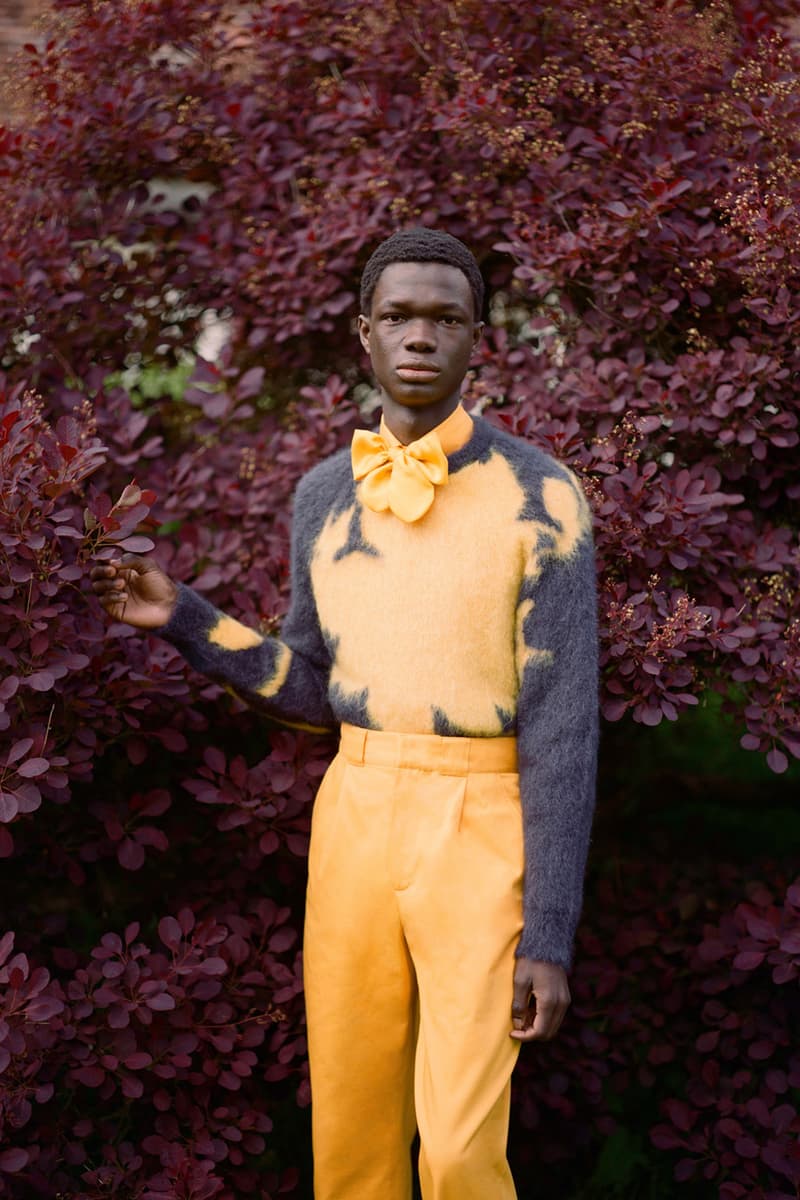 ERDEM's SS23 Men's Collection Pays Respect to Artist Cedric Morris' Benton End Refuge