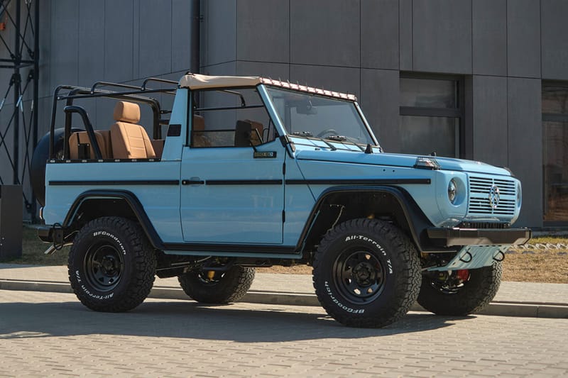 EMC Pours 1,400 Hours of Work Into Its Latest Gulf Blue 1991 G-Wagon Resto-Mod