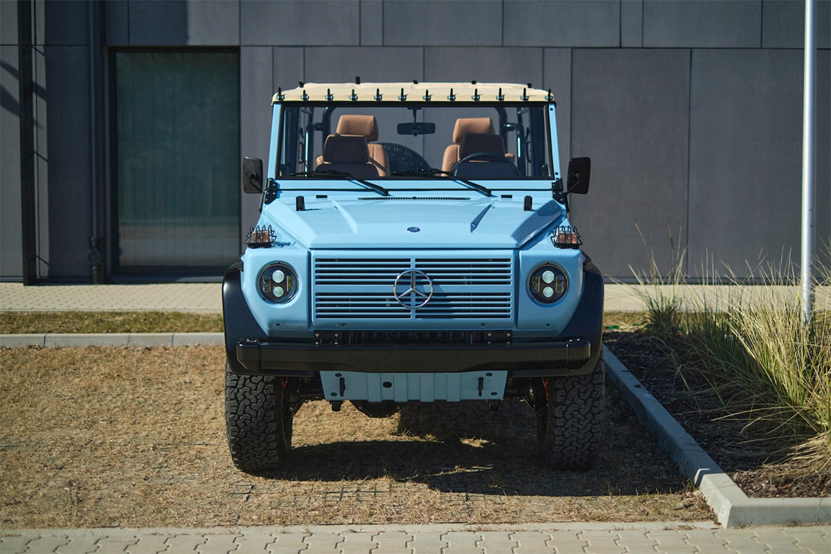 EMC Unveils Its Gulf Blue 1991 G-Wagon Resto-Mod