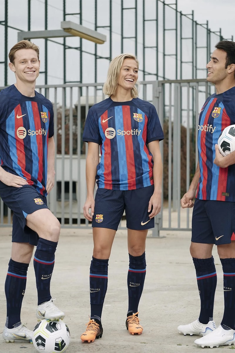 Nike Barcelona Home KIDS Jersey 2022-2023