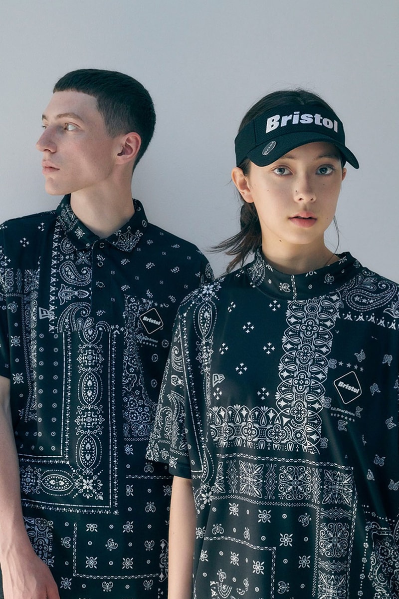 FC Real Bristol and New Era Are Taking Paisley to the Golf Course This Summer collaboration release info win and sea hirofumi kiyonaga nike lookbooks