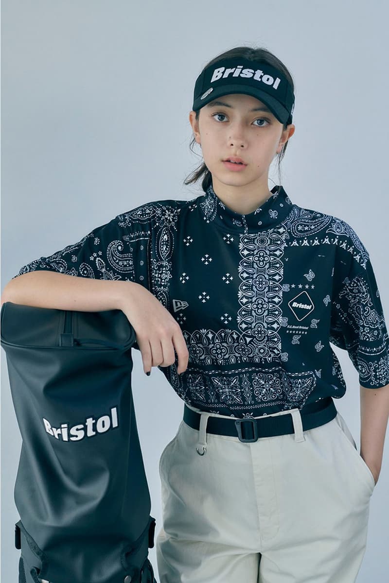 FC Real Bristol and New Era Are Taking Paisley to the Golf Course This Summer collaboration release info win and sea hirofumi kiyonaga nike lookbooks