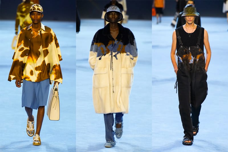 Fendi Frolics In Nature With the Soft Dappling of Light and Textures for SS23