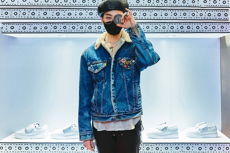 G-Dragon Spotted Wearing PEACEMINUSONE x Nike Kwondo 1 "Panda"