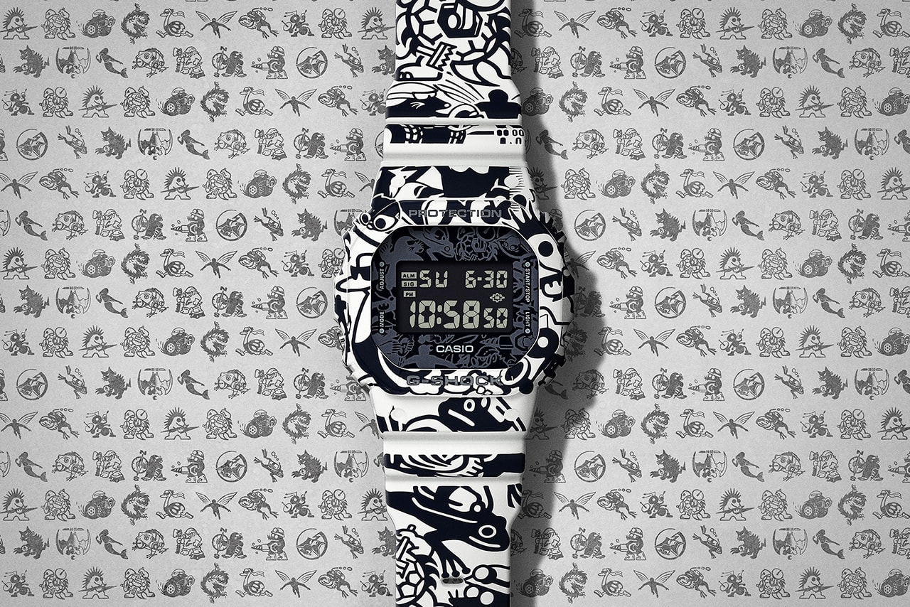G-Shock DW5600 Snow Camouflage Limited Edition