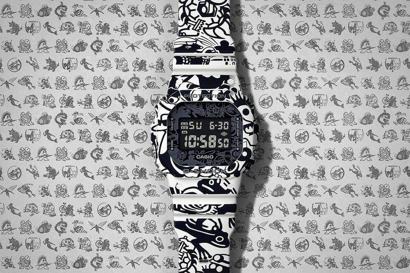Silhouettes Of The Characters Are Brought Together To Form a Unique Camouflage Pattern