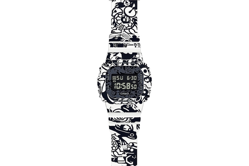 Silhouettes Of The Characters Are Brought Together To Form a Unique Camouflage Pattern