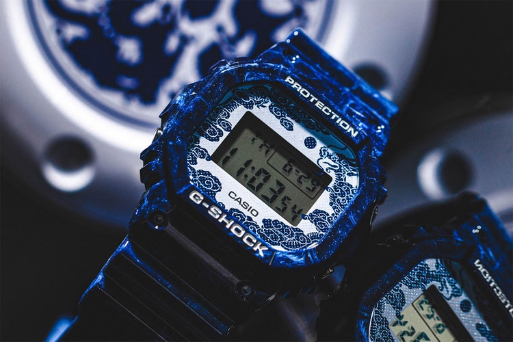 Subcrew Gives a Fine China Makeover in Latest G-SHOCK