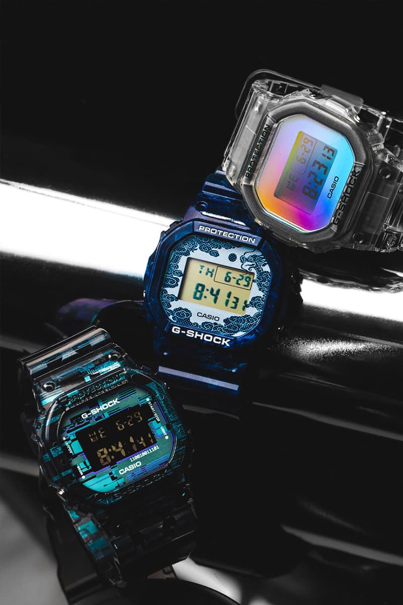 G-Shock Subcrew DW-5600BWP-2 DW-5600NN-1 DW-5600SRS-7 HBX Release Info