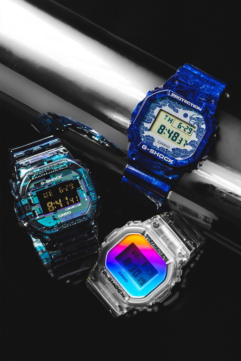 G-Shock Subcrew DW-5600BWP-2 DW-5600NN-1 DW-5600SRS-7 HBX Release Info