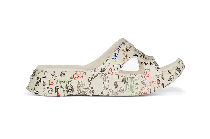 Givenchy Reveals New Monumental and Graffiti Styles for its Marshmallow Footwear Line