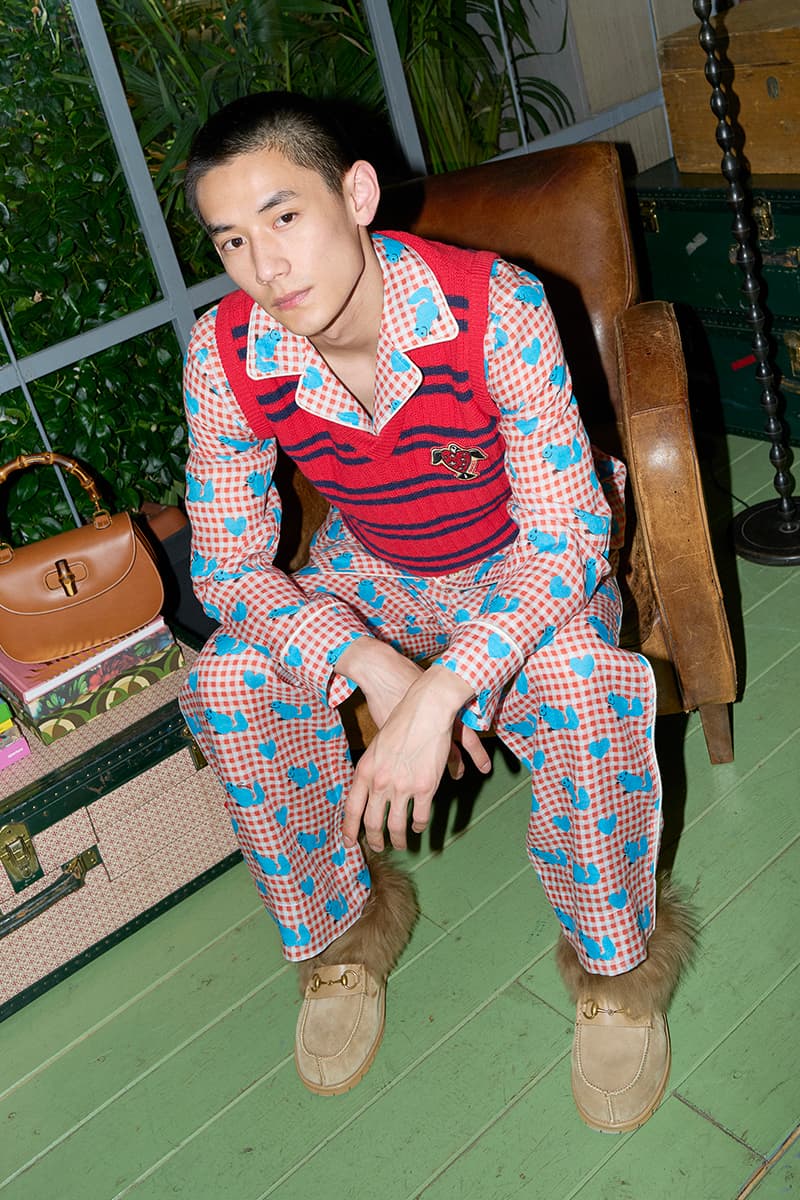Harry Styles Gucci HA HA HA Collection Lookbook Release Info Date Buy Price Milan Men's Week 2022 Fashion