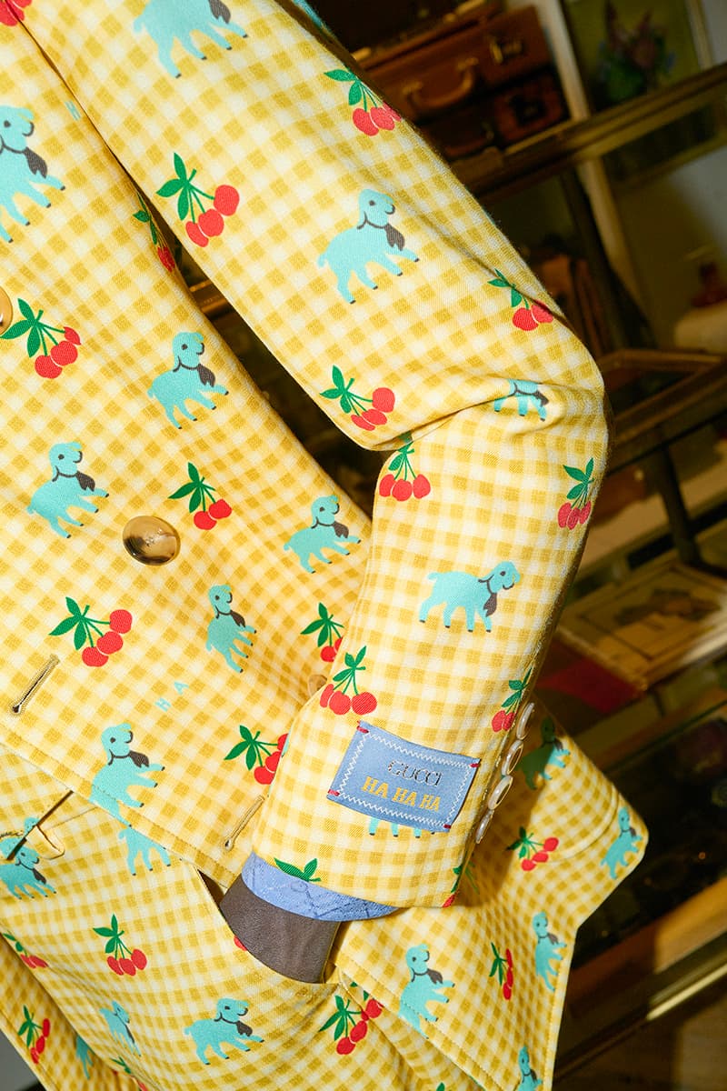 Harry Styles Gucci HA HA HA Collection Lookbook Release Info Date Buy Price Milan Men's Week 2022 Fashion