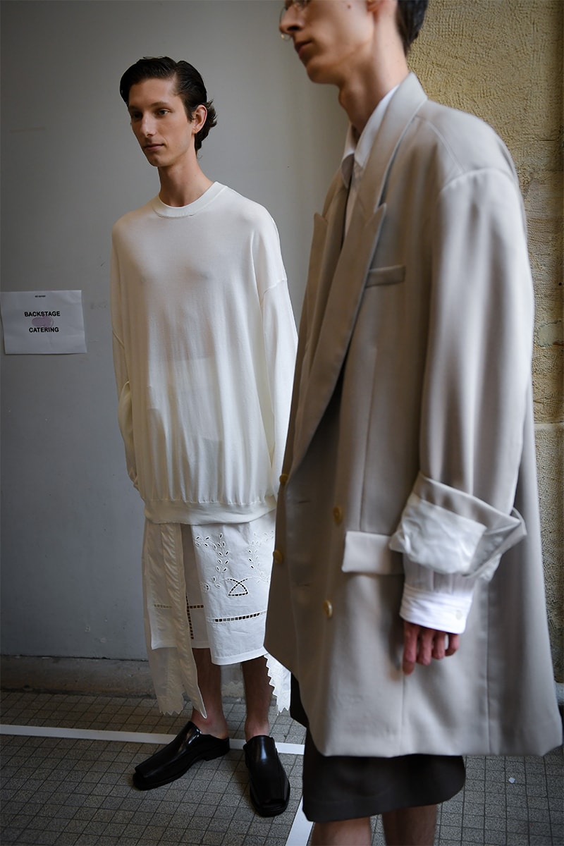 Hed Mayner Spring/Summer 2023 Backstage First Look
