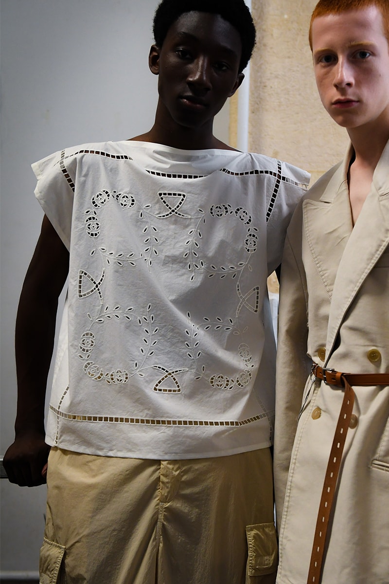 Hed Mayner Spring/Summer 2023 Backstage First Look