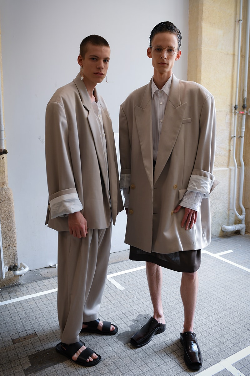 Hed Mayner Spring/Summer 2023 Backstage First Look