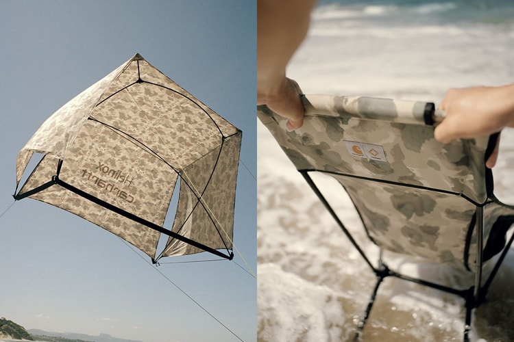 Carhartt WIP and Helinox Reconnect for a "Camo Tide" Camping Collection