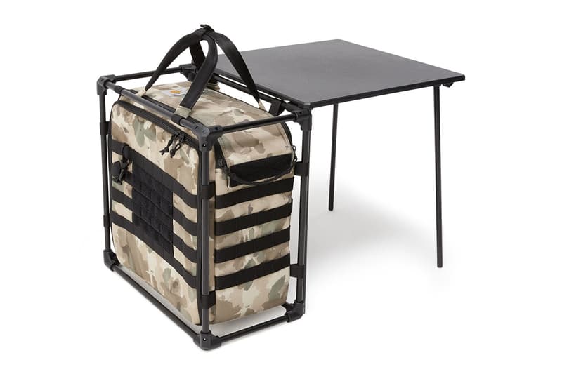 Helinox carhartt wip spring summer 2022 portable sunset chair workspace canopy cacmo tide tactical field box shade release info date price