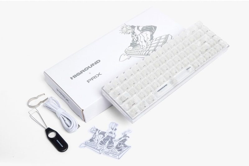 PRIX and Higround Esther Ng Craft a Translucent Mechanical Keyboard nostalgic xbox playstation xbox consoles fashion gaming release info date price