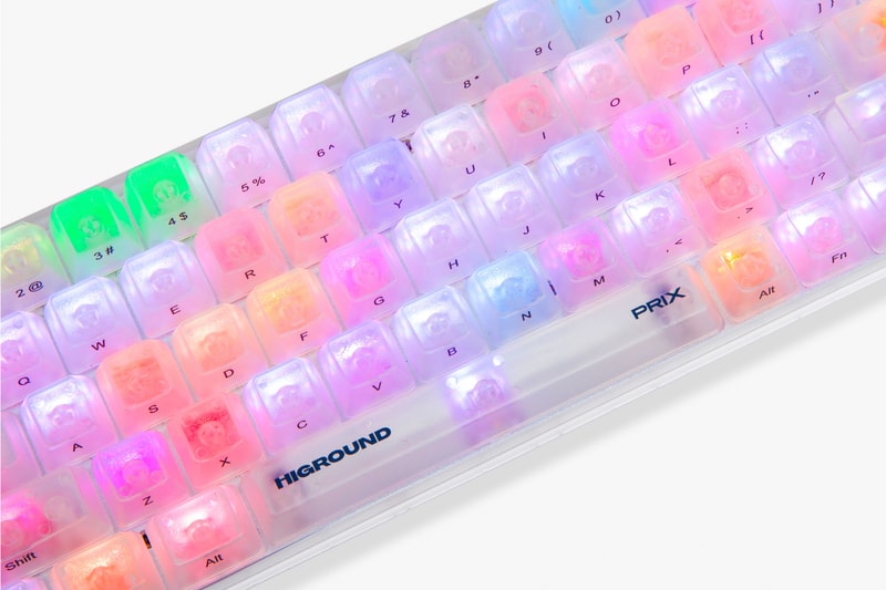 PRIX and Higround Esther Ng Craft a Translucent Mechanical Keyboard nostalgic xbox playstation xbox consoles fashion gaming release info date price