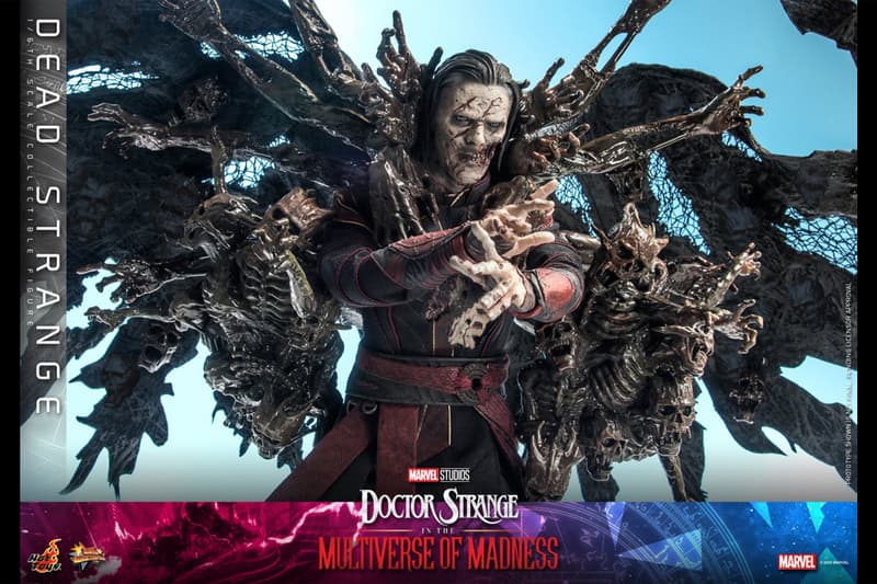 marvel studios hot toys collectibles 1 6th scale doctor strange in the multiverse of madness zombie dead undead 