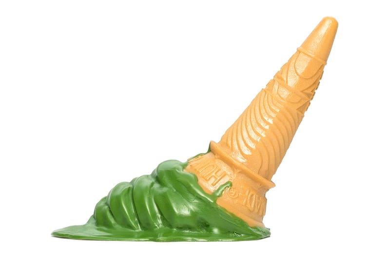 HUMAN MADE Releases a Melted Matcha Ice Cream Paperweight
